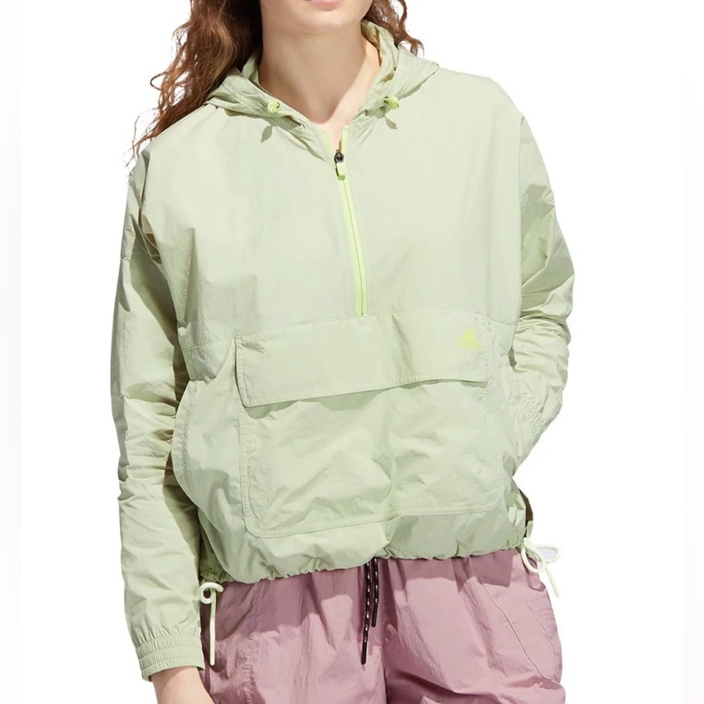 adidas Women's Utility Anorak Jacket Windbreaker